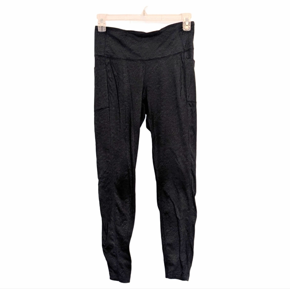 Mondetta Charcoal Grey/Black Leggings With Pockets